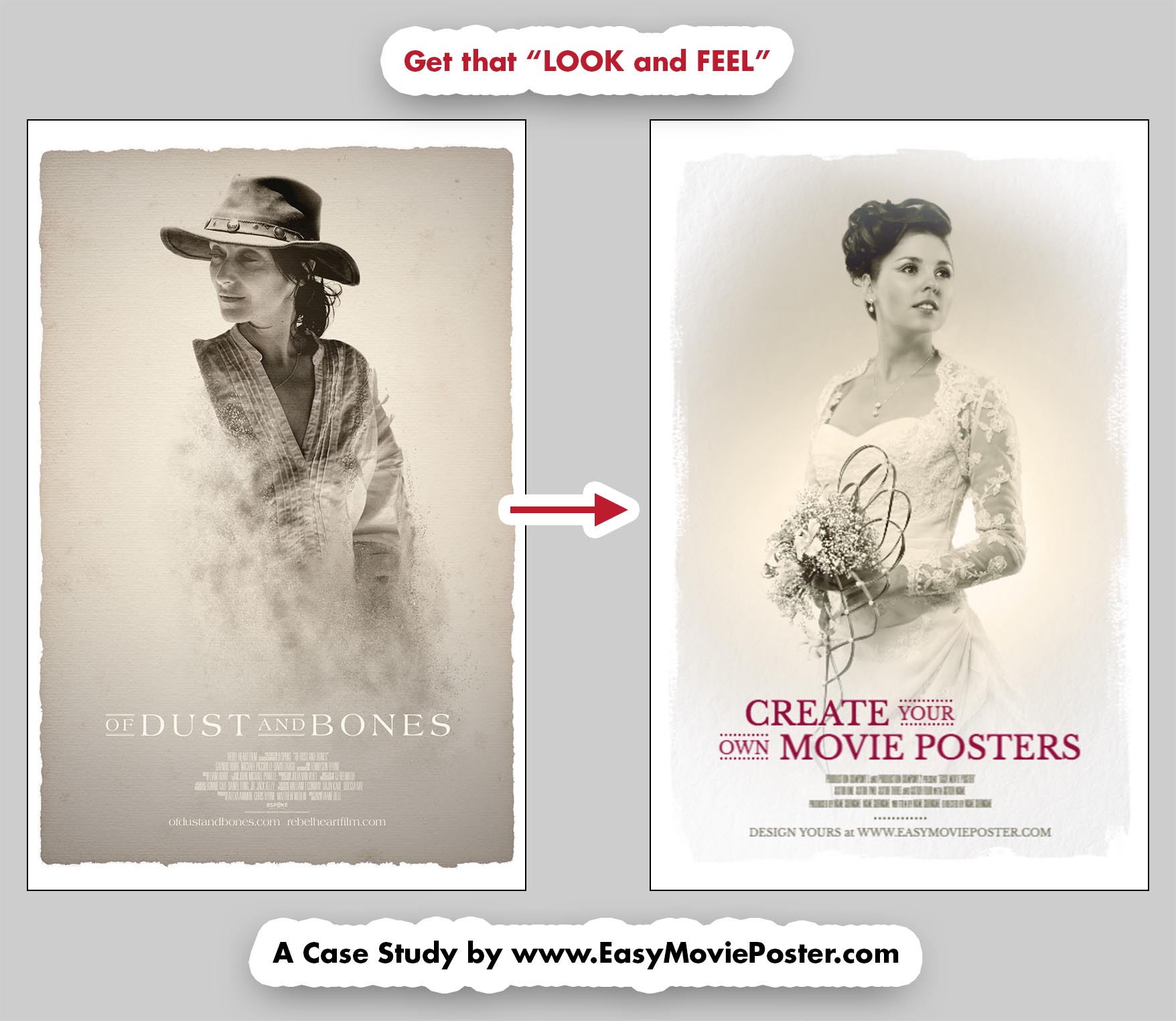 Easy Movie Poster - Look And Feel - The Zoopeeker's Wife - Case Study