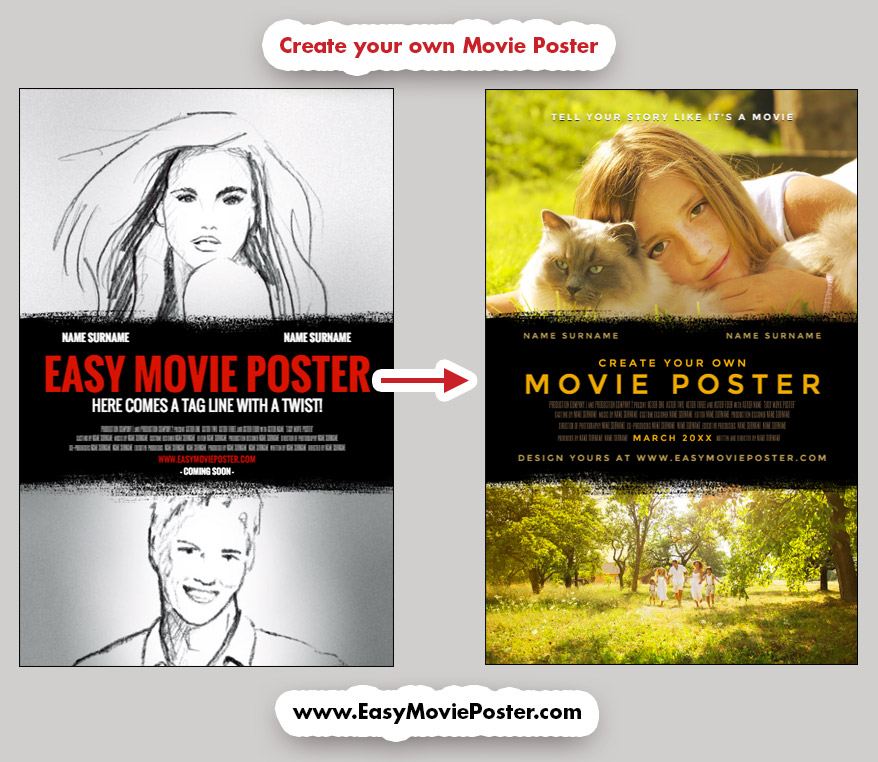 Easy Movie Poster - Look And Feel - The Zoopeeker's Wife - Case Study