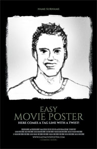 Easy Movie Poster template