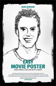 Easy Movie Poster template