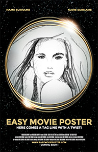 Easy Movie Poster template