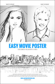 Easy Movie Poster template